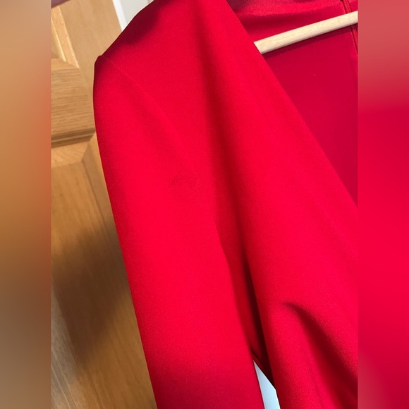 DKNY Long-Sleeve Surplice-Neck Faux-Wrap Dress - Picture 11 of 15